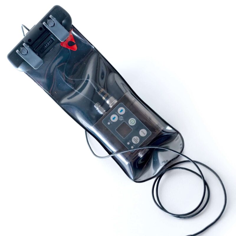 Aquapac Extreme PRO Transmitter wire through case - with belt and dock harness