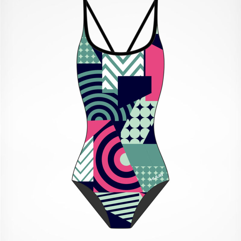Her Spirit Costume-Bands – Navy/Multi