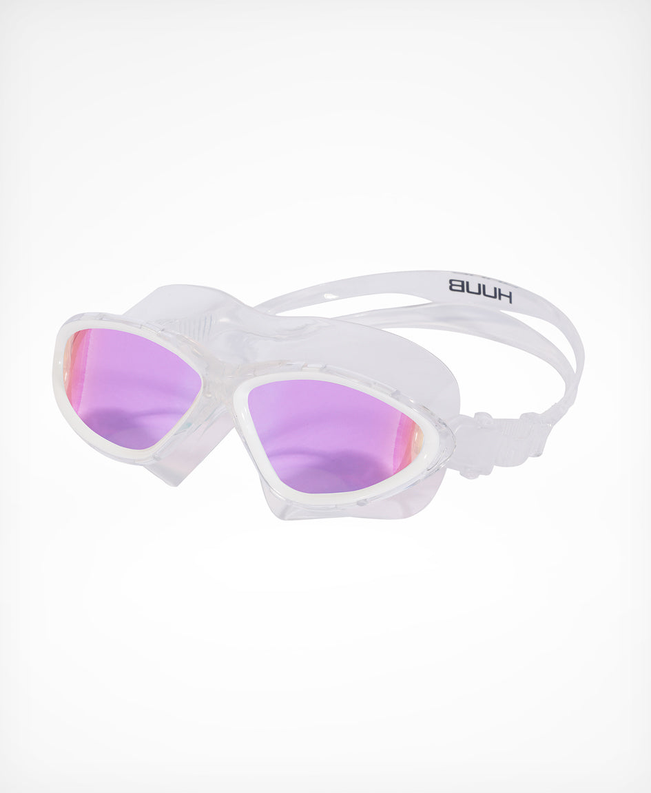 Manta Ray Mask Goggle Photochromic White/Gold Mirror – White/Gold Mirrow - Image 2