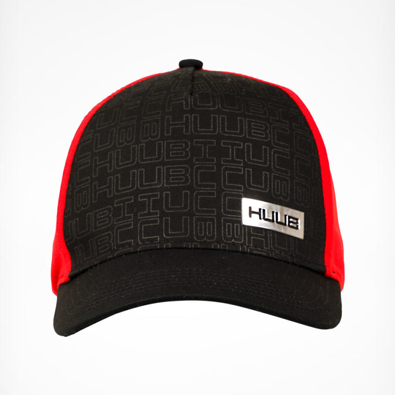 Running Baseball Cap - Black/Red