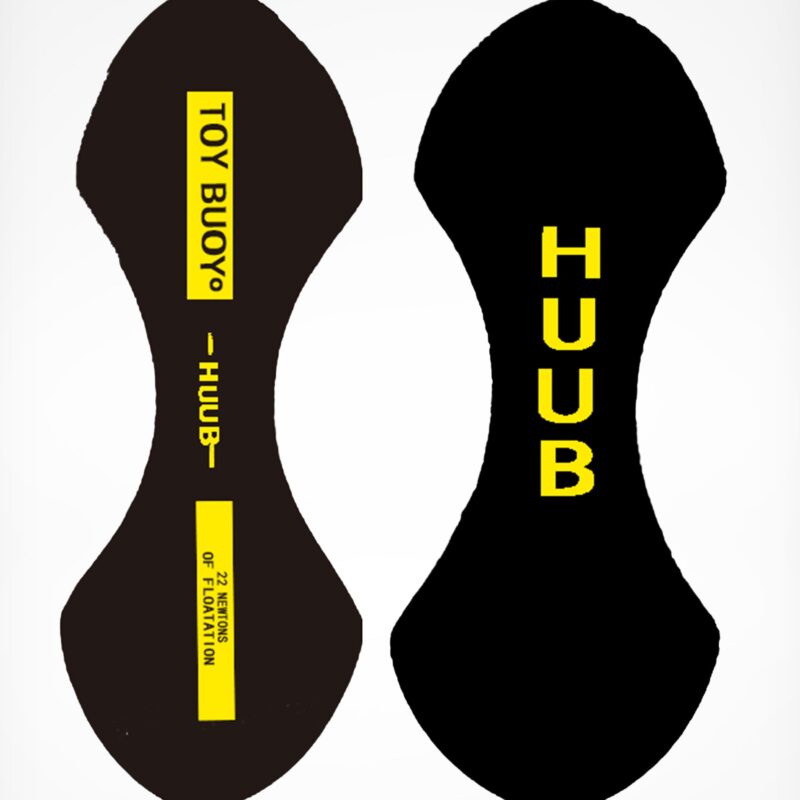 Toy Buoy 5 – Black/Fluo Yellow