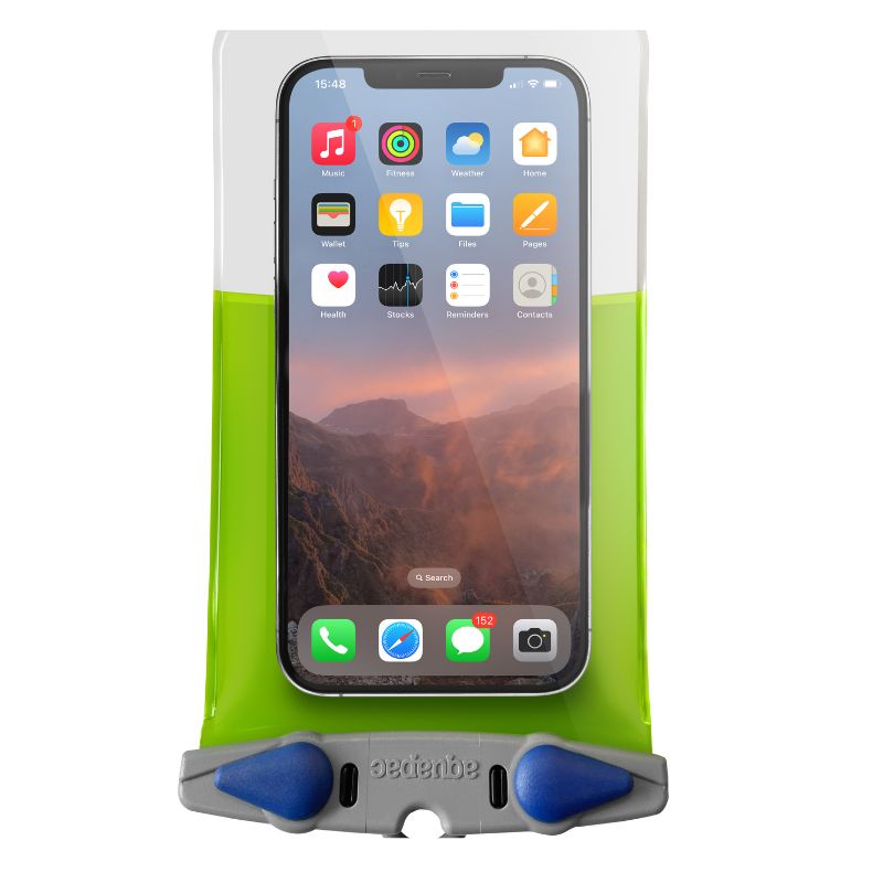 Aquapac Waterproof Floating Phone Case Classic - Plus size - Green