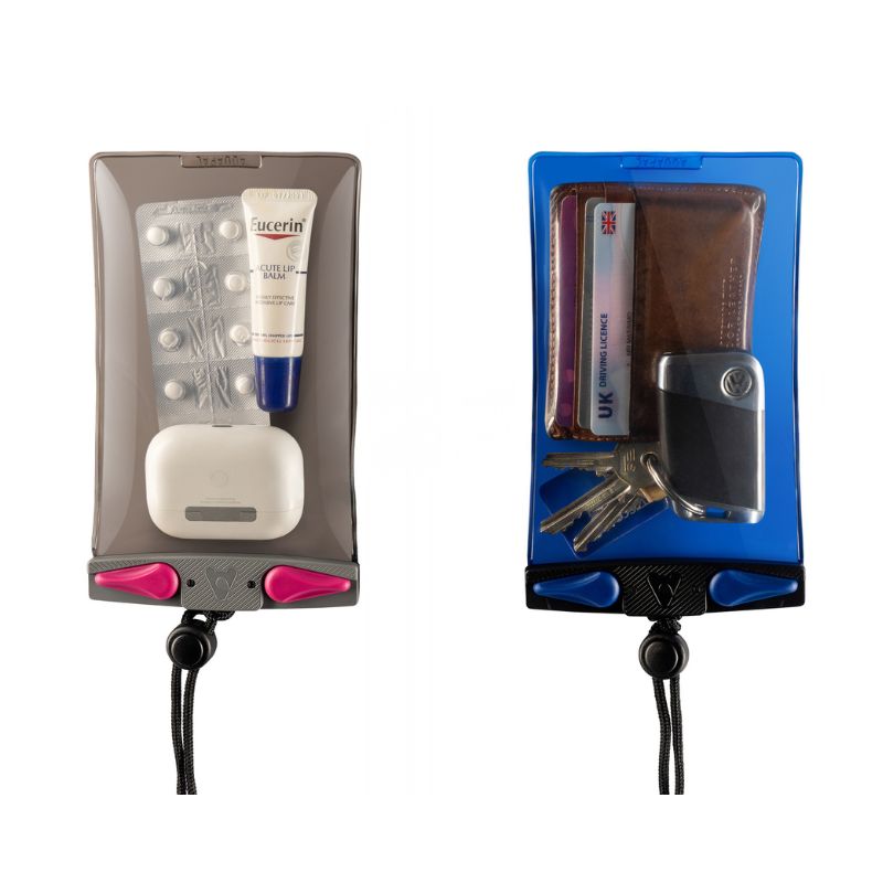 Aquapac Travel Case Small Grey/Pink